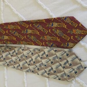 Bally And Longchamp Men's Silk Ties